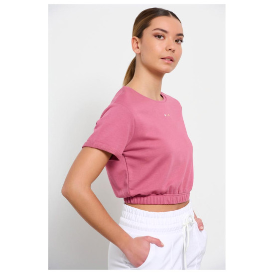 Bodytalk Γυναικεία κοντομάνικη μπλούζα Cropped